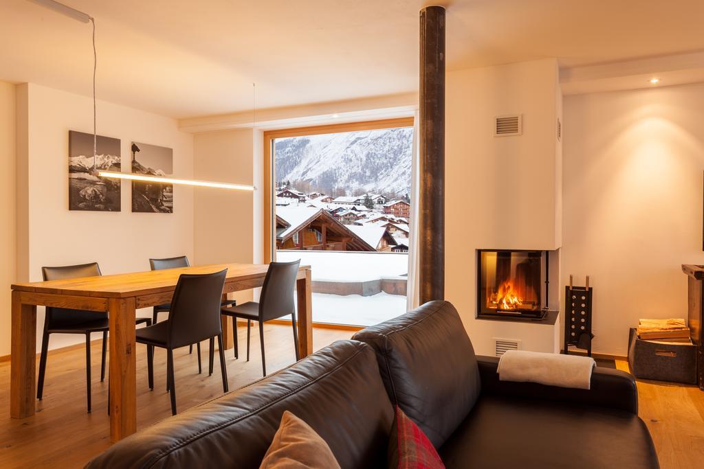 Elite Alpine Lodge - Apart & Breakfast Saas Fee Exteriör bild